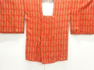 本総絞り矢羽根模様道行コート